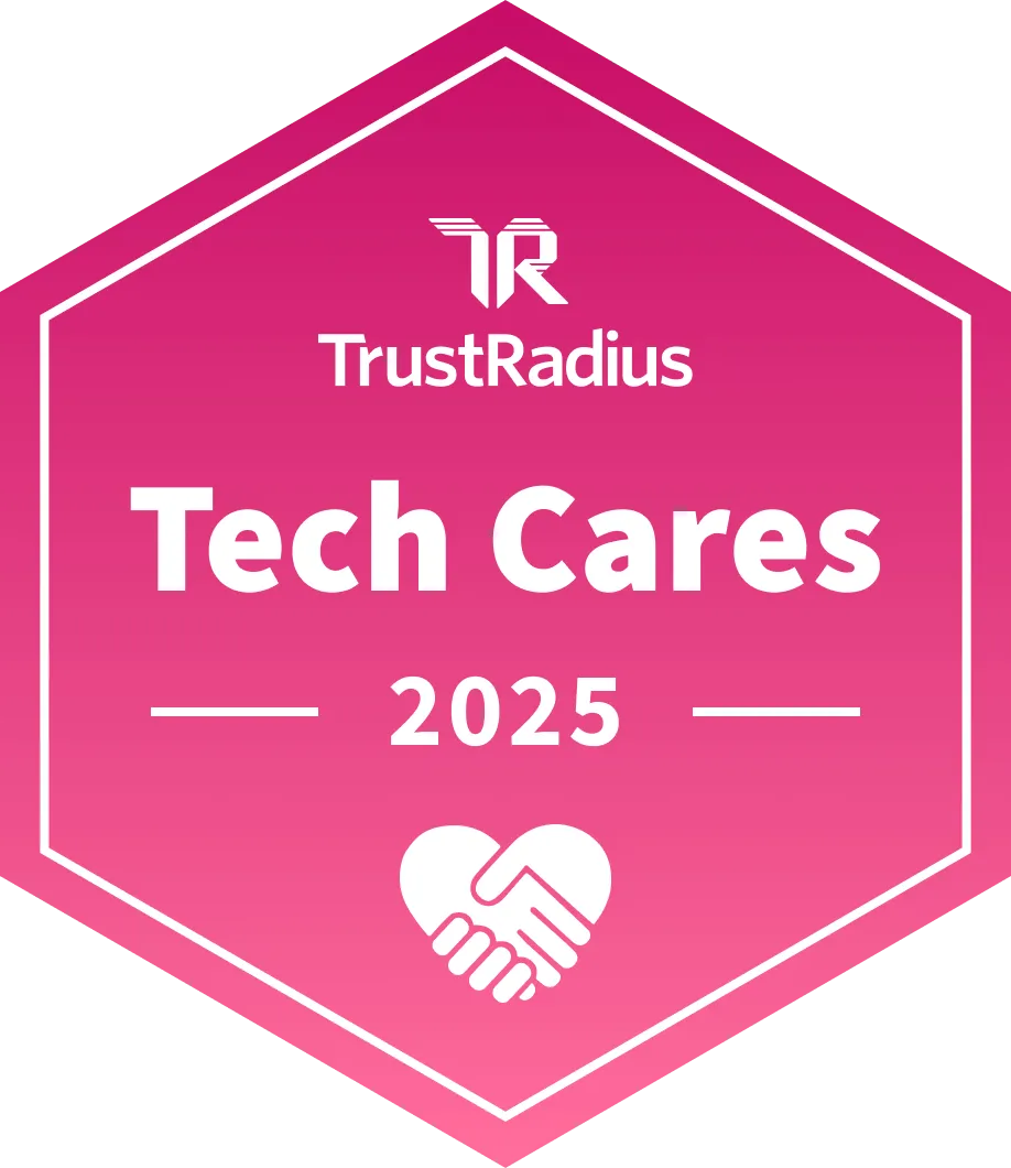 Tech cares 2025 badge