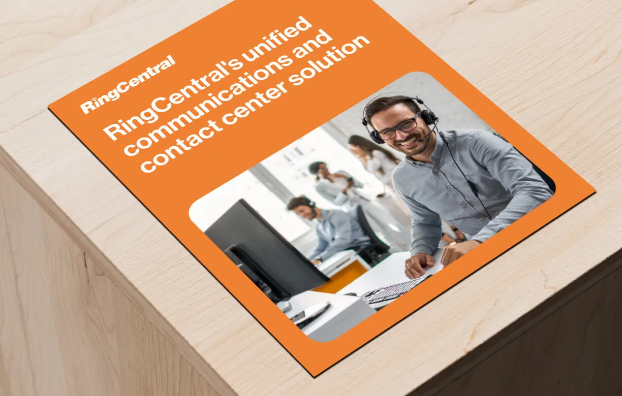 Brief: RingCentral's unified communications contact center solution